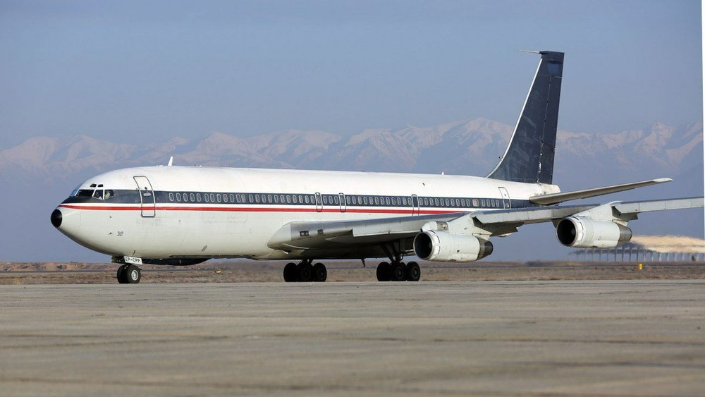 Боинг 707 с бортовым номером EP-CPP