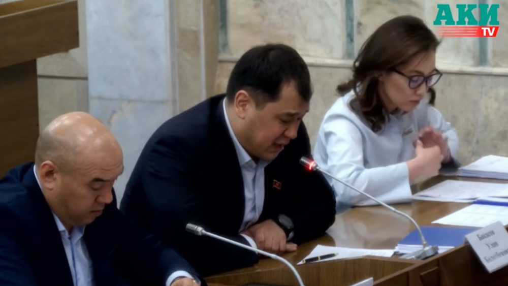 Улан Бакасов на заседании Комитета ЖК 18 апреля