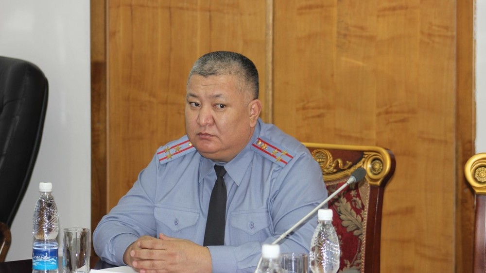 Заместитель министра внутренних дел Мирлан Каниметов
