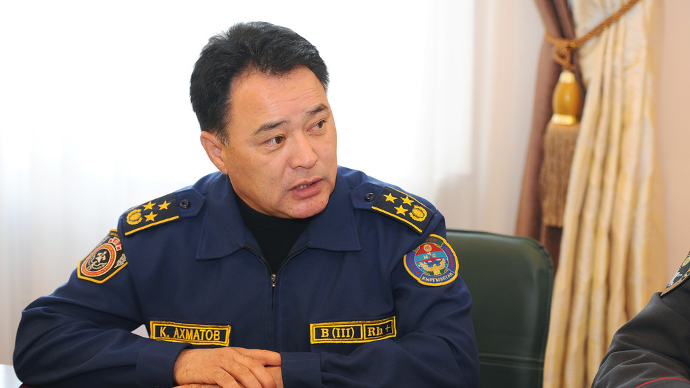 Калыс Ахматов - заместитель министра чрезвычайных ситуаций