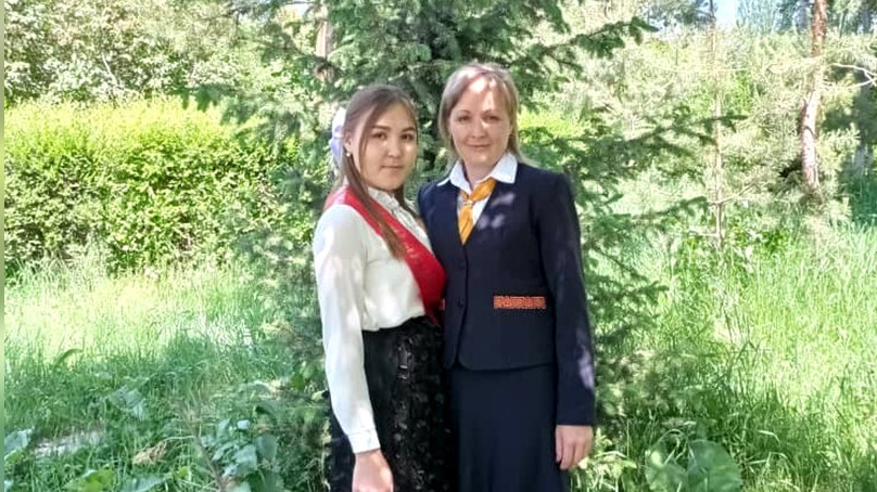 Светлана Остроумова с дочерью