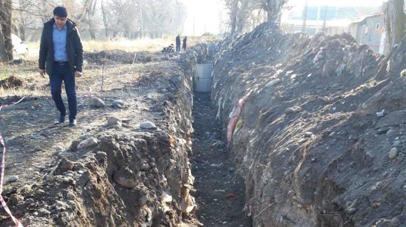 Прокладка канализационных сетей в Бишкеке