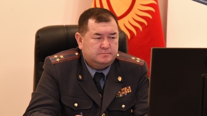 Начальник ГУК МВД Адылбек Бийбосунов