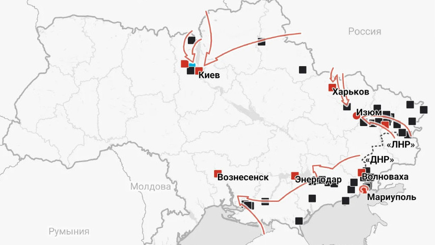 Карта сву на украине