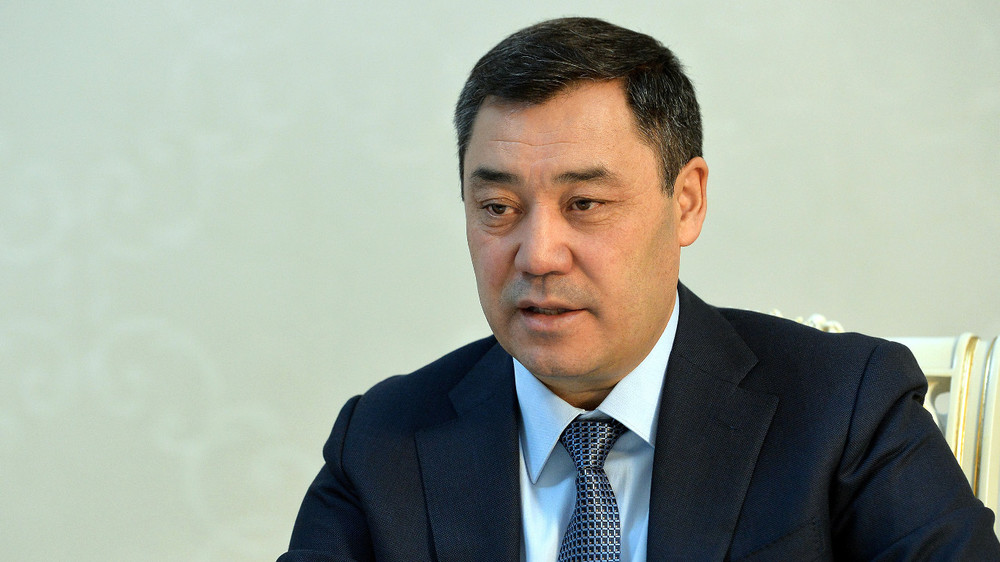 Президент Садыр Жапаров