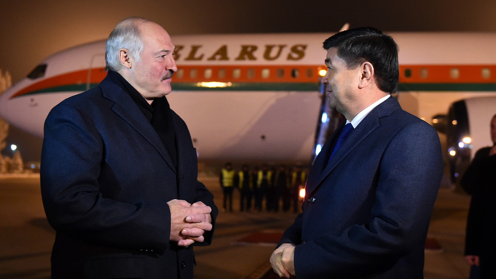 Александр Лукашенко и Мухаммедкалый Абылгазиев
