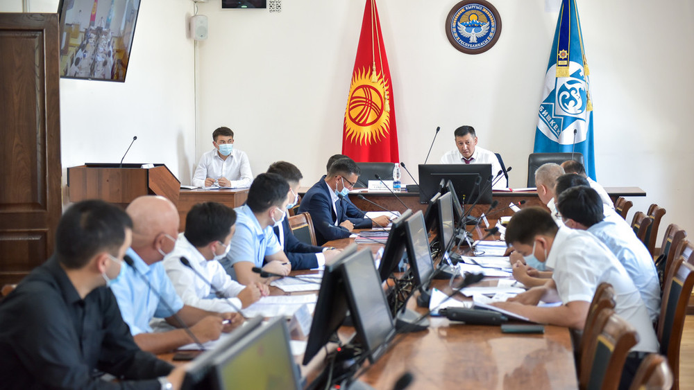Заседание Штаба по доходам в Бишкеке