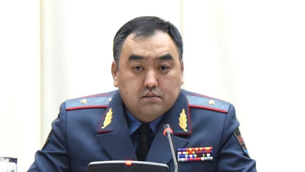 Глава МВД Улан Ниязбеков
