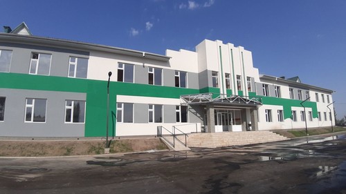 Школа в селе Озерное готовится к вводу в эксплуатацию. Фото — Билим АКИpress - Vimarsana News