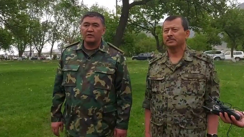 Камчыбек Ташиев и Саймумин Ятимов