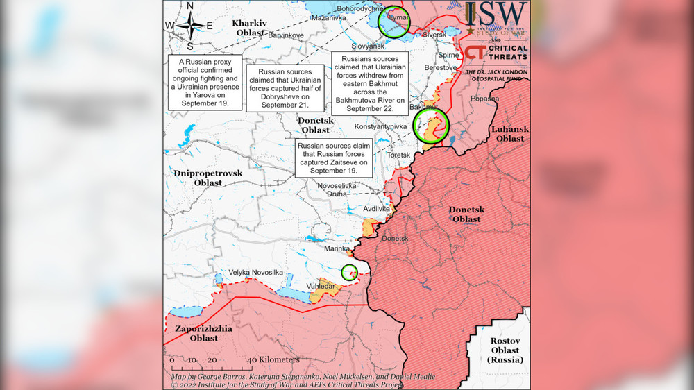 Isw карта боевых действий