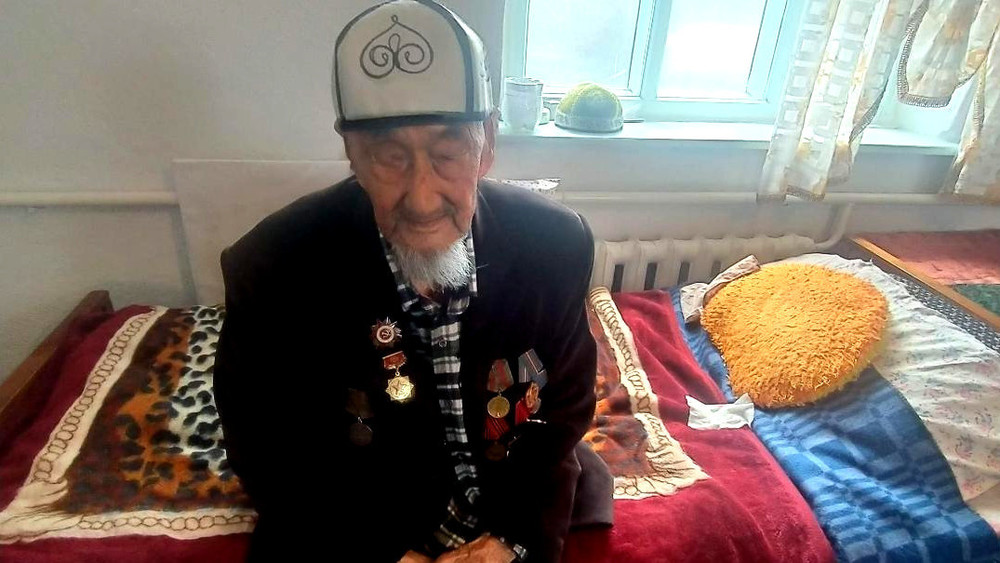Ветеран Великой Отечественной войны Баги Абдуллаев
