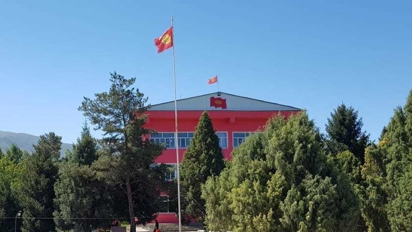 Здание сельской управы Кыргыз-Ата