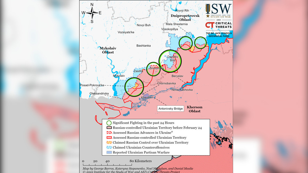 Isw карта боевых действий