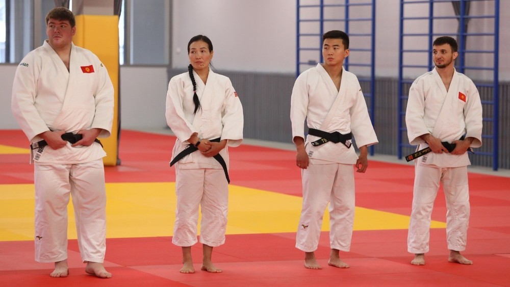 Открытие академии дзюдо в Кыргызстане