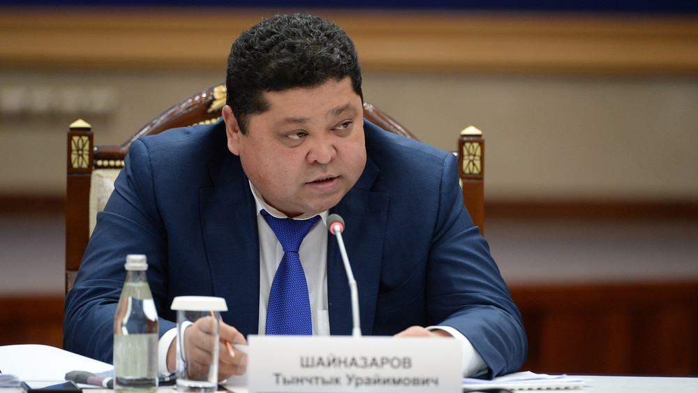 Тынчтык Шайназаров на заседании Совета по судебной реформе