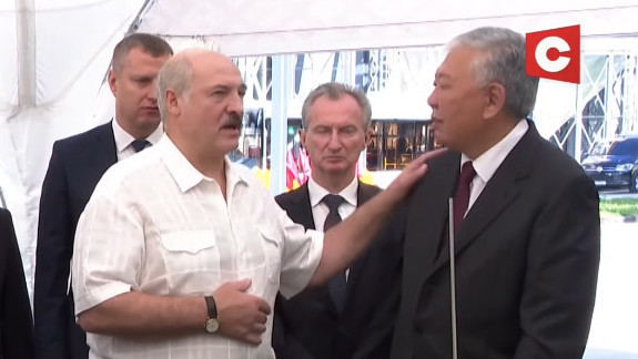Александр Лукашенко и Данияр Усенов