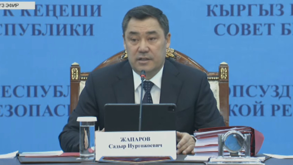 Садыр Жапаров: Предстоящие выборы в Жогорку Кенеш пройдут честно и справедливо