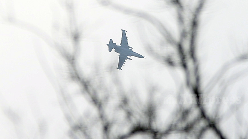 Су-25 в небе над Кантом