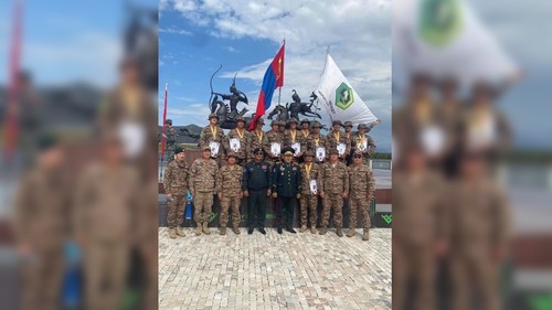 CentralAsia: Монгольские военные завоевали второе место на конкурсе «Конный марафон» в РФ - Vimarsana News