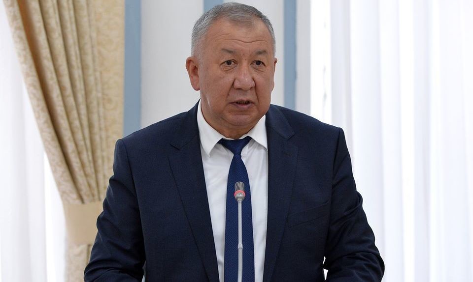 Первый вице-премьер-министр Кубатбек Боронов
