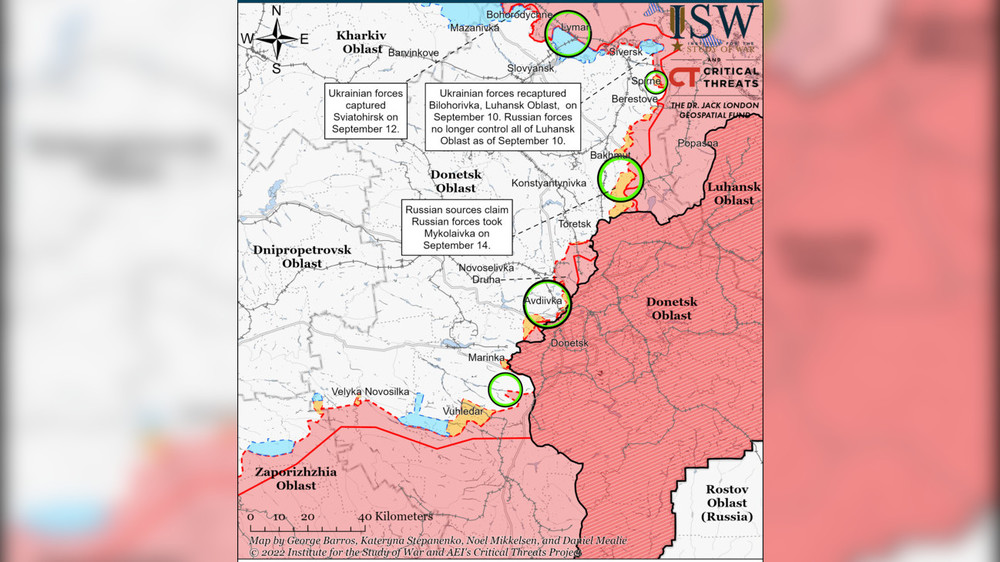 Isw карта украины