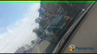 Бишкекчанин просит навести порядок на дорогах в районе Ошского рынка (видео)