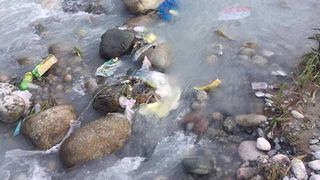 Парк «Сейил» на окраине Бишкека завален мусором <i>(фото, видео)</i>