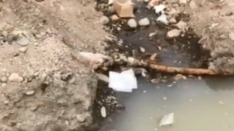 На Медерова вода затопила подземный кабель. Видео