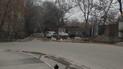 Свалка мусора в Городке энергетиков. Фото