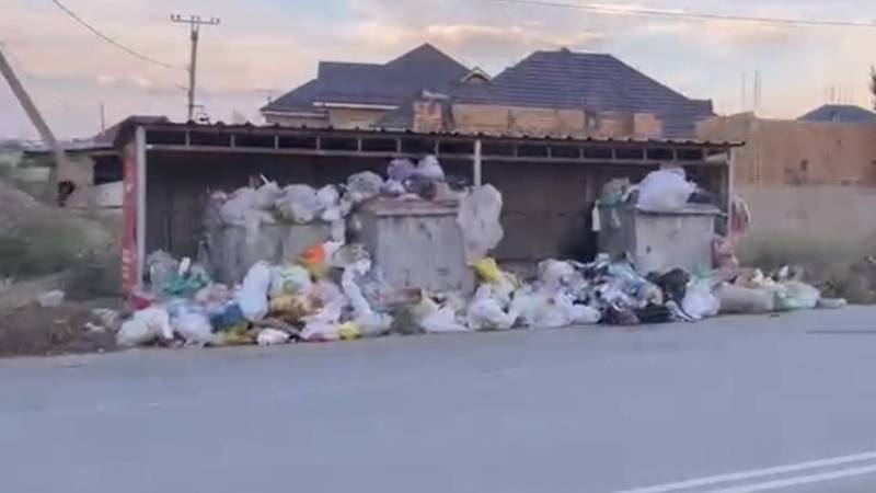 Почему в Арча-Бешике не убирают мусор? Видео горожанина
