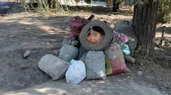 Жители улиц Ленская и Серпуховская жалуются на несвоевременный вывоз мусора