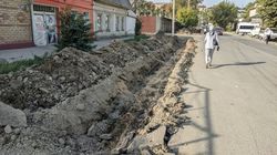 «Кошмар на улице Асранкулова». Житель Оша жалуется на состояние дороги. Фото
