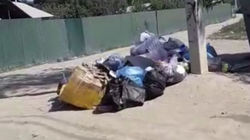 Жительница жилмассива Дордой жалуется на мусор. Видео
