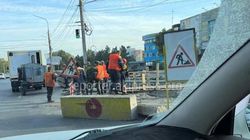 В «Бишкектеплосеть» рассказали, когда закончат ремонт дороги по Жукеева-Пудовкина