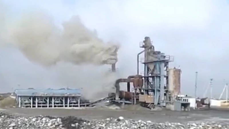В Сокулуке асфальтобетонный завод загрязняет экологию? Видео
