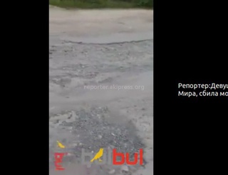 В селе Ново-Покровка грузовые машины предприятиий разбили дороги, и никто их не восстанавливает, - житель <b><i>(видео)</i></b>