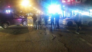 На перекрестке Абдрахманова-Токтогула произошло ДТП, один из участников скрылся с места происшествия <i>(фото, видео)</i>