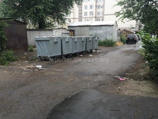 МП «Тазалык» ликвидировал мусор на улице Абдрахманова (фото)