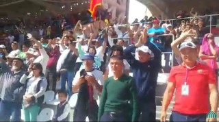 Видео — Реакция болельщиков после игры кок-бору, где состязались Кыргызстан и Казахстан