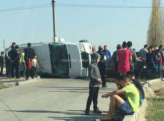 В результате ДТП с участием маршрутки №107 в Ак-Босого пострадали два человека