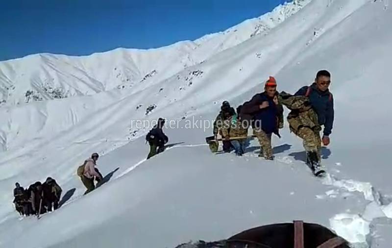 Чабаны попали в снежный плен в горах Суусамыра, пытаясь спустить скот в долину. Видео