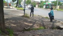 Когда сделают тротуар на ул.Ахунбаева? - горожанин. Фото