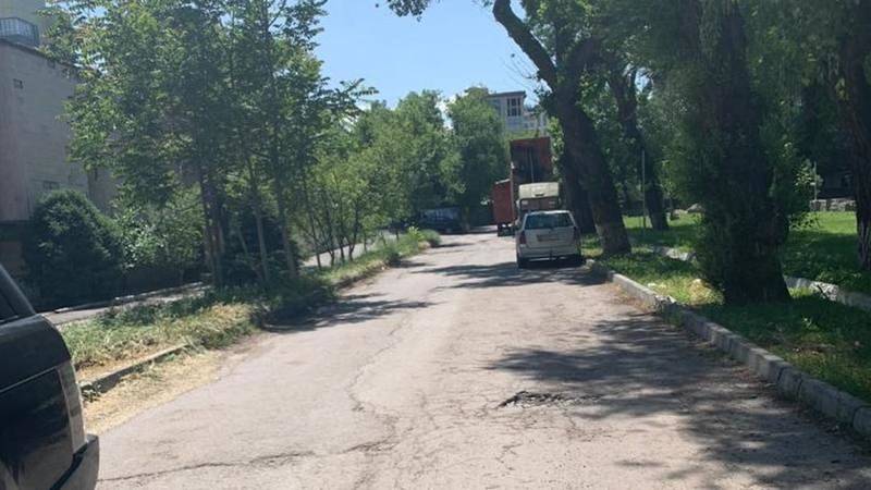 «Бишкекасфальтсервис» не планирует проводить ремонт ул.Коенкозова