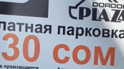 Законно ли на ул.Киевской сотрудники Dordoi Plaza берут 30 сомов за стоянку? - горожанин