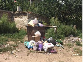 На ул.Ленина расположен единственный мусорный контейнер, вокруг которого вечная свалка, - житель села Булан-Соготту‎