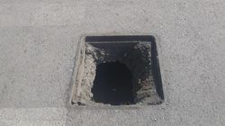В Бакай-Ата украли решетки ливневой канализации, – житель <i>(фото)</i>