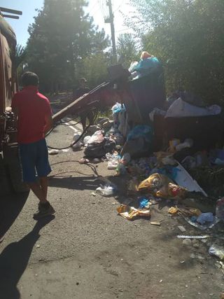 Мусор на участке улицы Усенбаева убрали (фото)