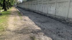 Когда закончат ремонт тротуара на Айтматова около Госрегистра? Фото горожанина