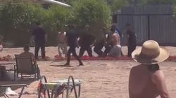 Еще видео драки на пляже «Радуги» на Иссык-Куле <i>(дополнено)</i>